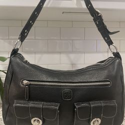 Leather Hobo Bag