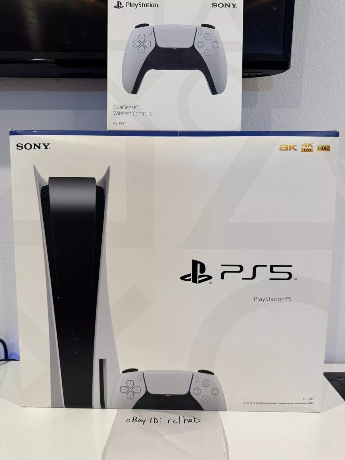 New Sony PlayStation 5 Disc Launch Console CFI-1015A PS5 Low Firmware Jailbreak