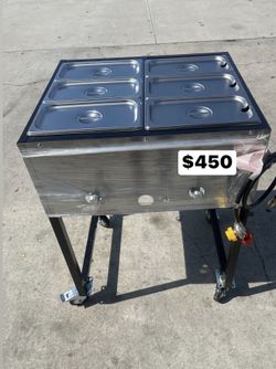 New Gas Propane Steamers