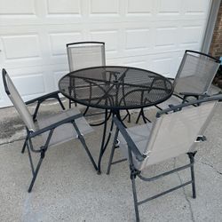Metal Patio Set
