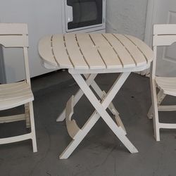 Folding Patio Set
