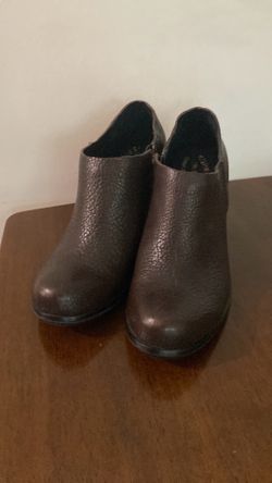 Brown Heeled Leather Shoes