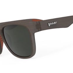 Brand-New Wood-Grain Eyewear (Doubles as Sunglasses) — Exceptional Value; Stylish Designer Glasses, Perfect for Everyday Wear.