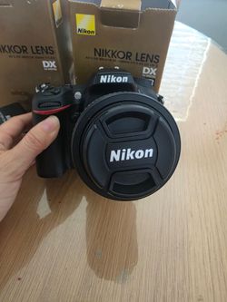 Nikon Professional Camera D7100 and 2 lenses