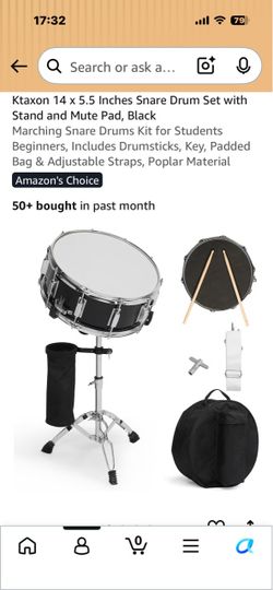 Snare Drum Set-like New!