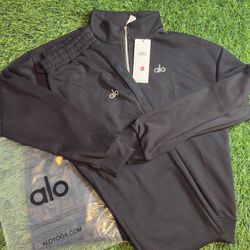 Men’s quarter zip set – new – sizes S–XL