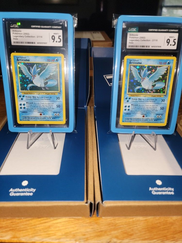 2 OF 2 POPULATION ARTICUNO LEGENDARY COLLECTION HOLO