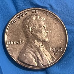 1953 Penny D - Multiple Errors $10,999.00