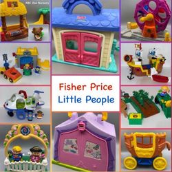 Fisher Price Little People Dollhouse Playsets