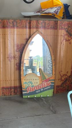 Surfboard mirror
