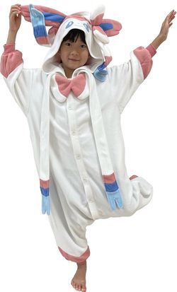 Sylveon Kigurumi Kids Onesie Costume