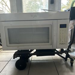 Whirlpool over the range microwaved 