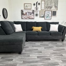 Gray Sectional Couch | Free Delivery