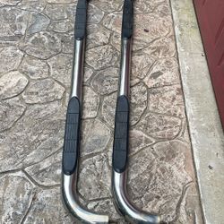 Chrome, running boards