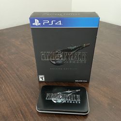 Final Fantasy 7 Remake PS4 Deluxe Edition