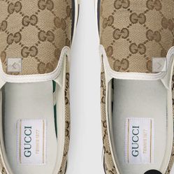 AUTHENTIC GUCCI SLIP ON 
