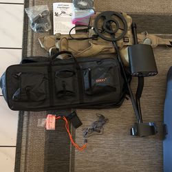 Metal Detector Bounty Hunter Time Ranger + Accessories 