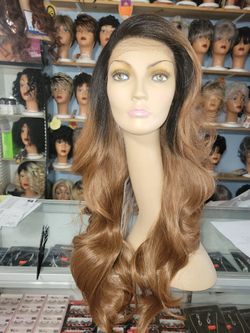 Biz#Y327, Synthetic Lace Front & Heat Safe Wig.
