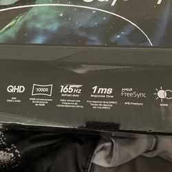 Samsung odyssey 165 hertz 32 inch ODY