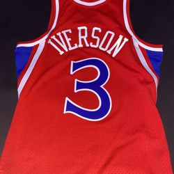 Allen Iverson Medium 76ers 1996-97 NBA Jersey