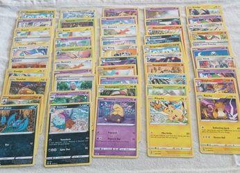 Pokemon 50 cards With pikachu