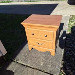 Nightstand / End Table. Live By Harlem And Devon Chicago 