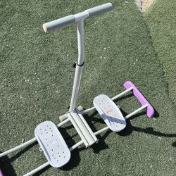 Foldable Ski Exercise Machine
