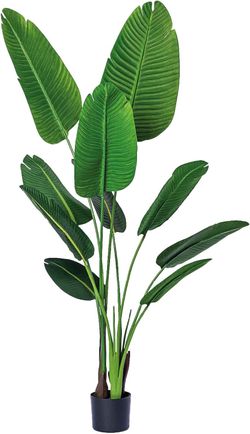 5 ft Artificial Bird of Paradise Plant – Moving Sale