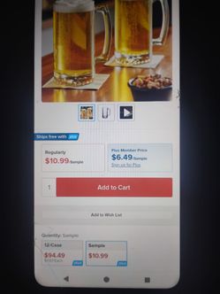 Libby 25 oz beer mugs. Retail $9.59. six for $30, or twelve for $50.