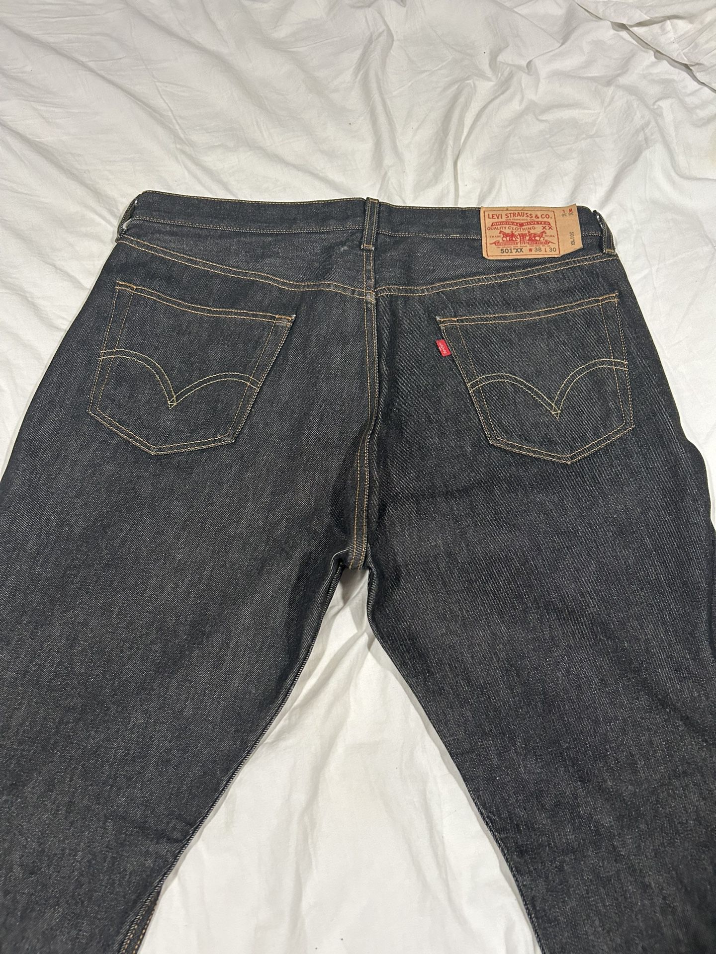 LEVI’S  501 “Original” Hard Jeans 