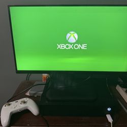 Xbox One x With monotor