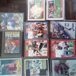 Variety Of Sports Cards