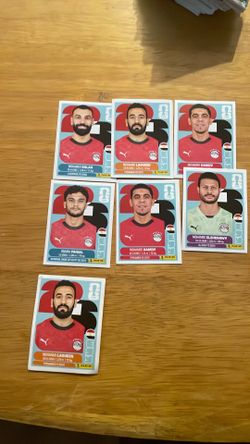 Egypt panini sticker team
