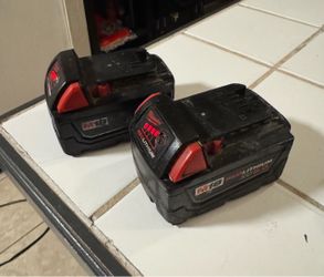 Milwaukee batteries