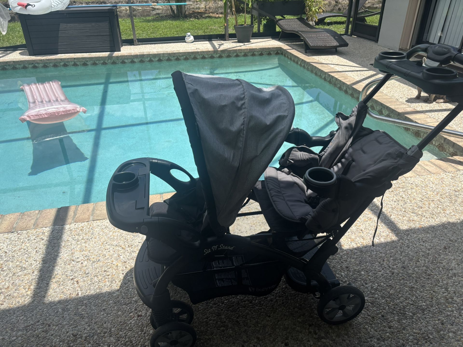 Baby Double Stroller