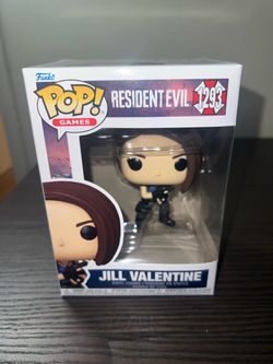 NEW IN HAND Jill Valentine Resident Evil Funko Pop #1293 Video Games Horror Gaming Vinyl Capcom RE