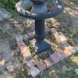 Solar Powered Water Fountain