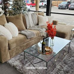 HOLIDAY SALE!!! Sectional With Chaise/ Made In The USA/ Different Colors & Materials Available 