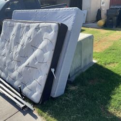 Mattress Frame And Box Spring 