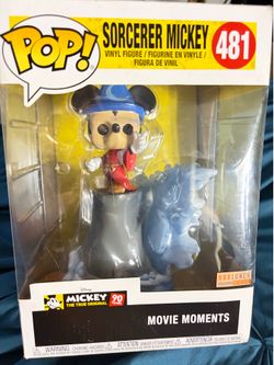 Disney Sorcerer Mickey #481 Movie Moments BoxLunch Exclusive Funko Pop