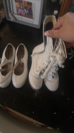 Kids White florkorico shoes