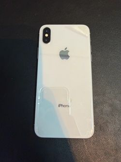 iPhone X Silver 256Gb Unlocked all carriers Perfect