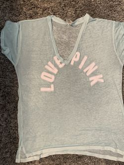 Pink Tshirt Teal
