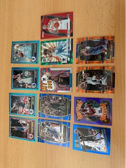 Basketball cards lot