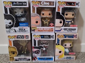 Funko Pop Figurines