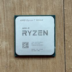 AMD Ryzen 7 5800X 8-core, 16-thread unlocked desktop processor