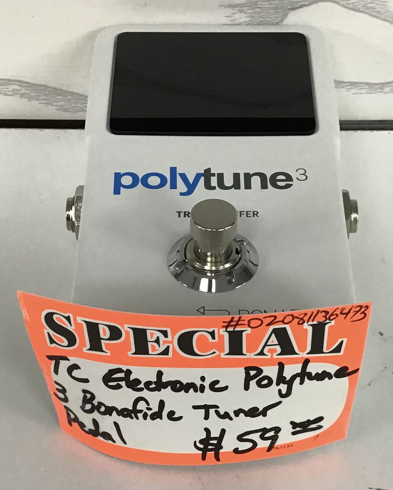 TC Electronic Polytune 3 Bonafide Tuner Pedal