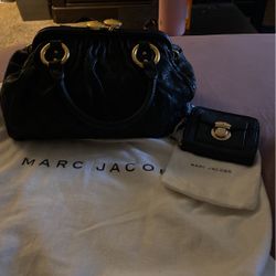 Marc Jacobs Leather Purse With Matching Wallet