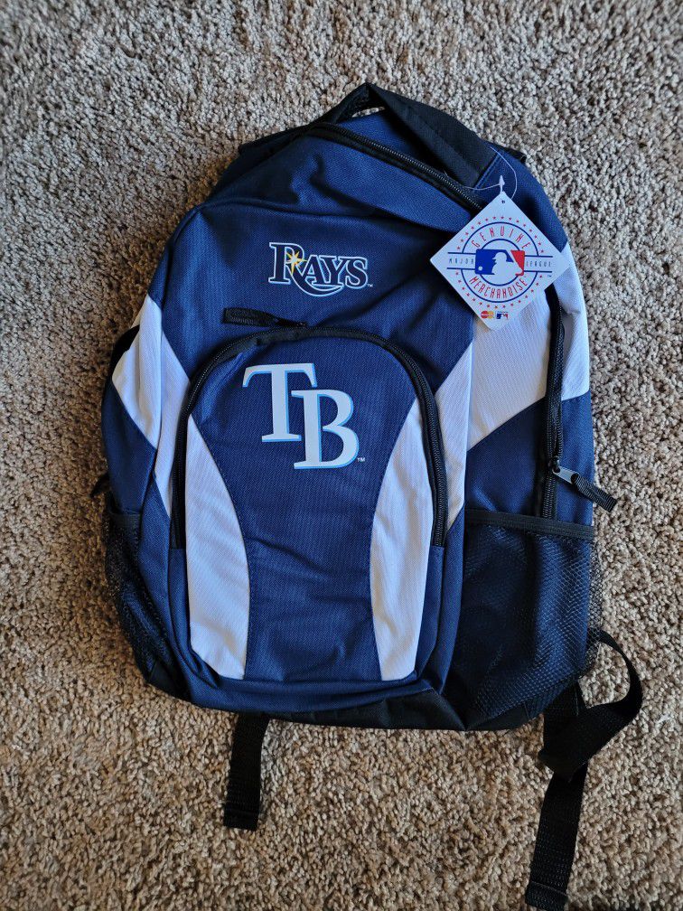 Tampa Bay Rays MLB Backpack New With Tags
