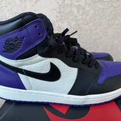 Jordan 1 OG Court Purple Size 11